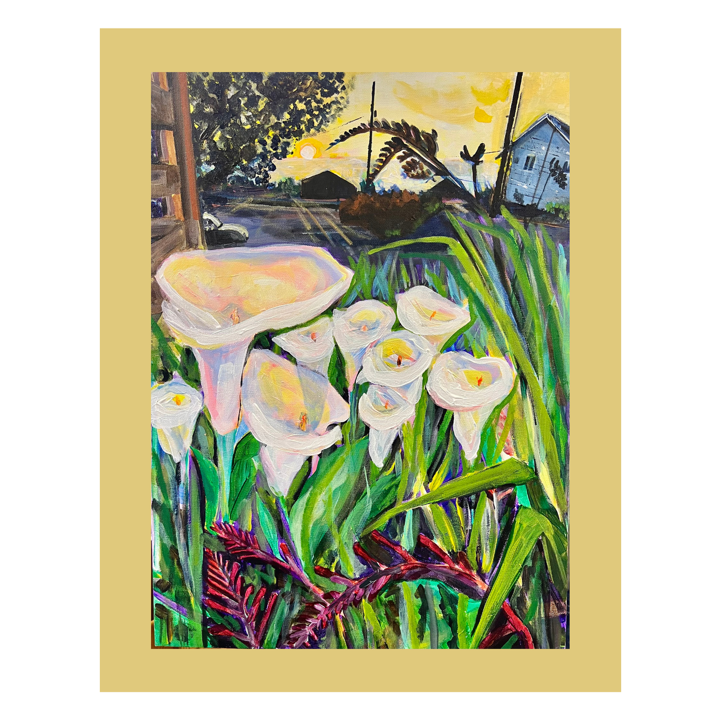 Lilies at Marie's House