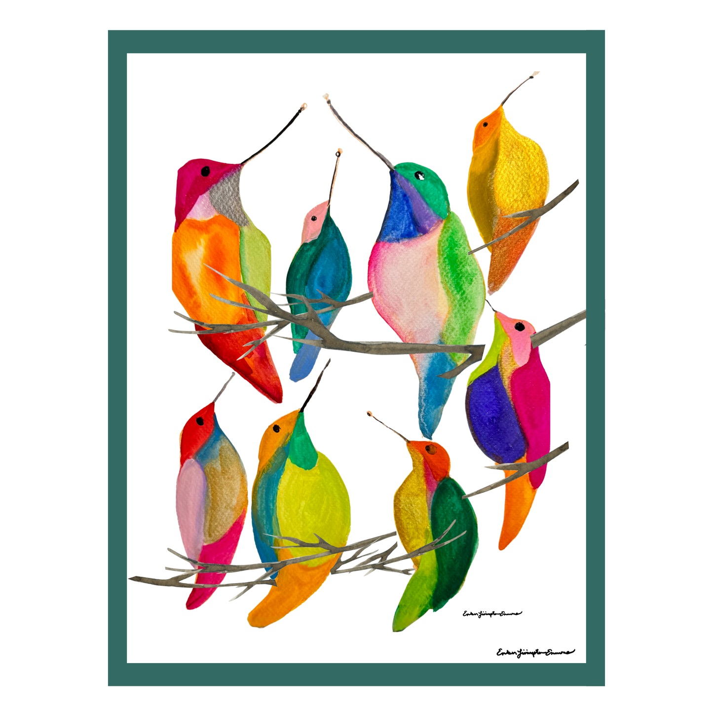 A Little Bird Said Greeting Card