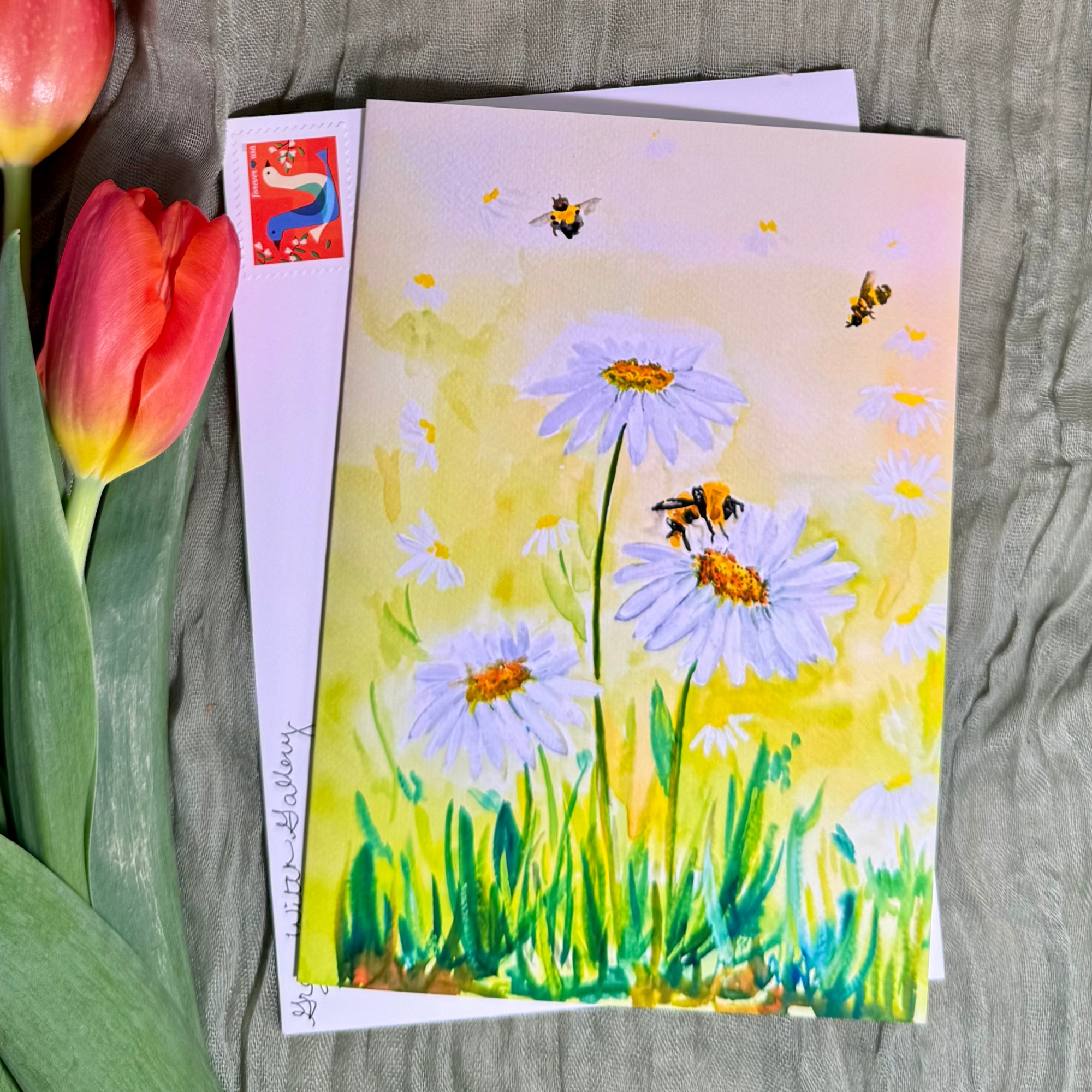 Bees Greeting Card