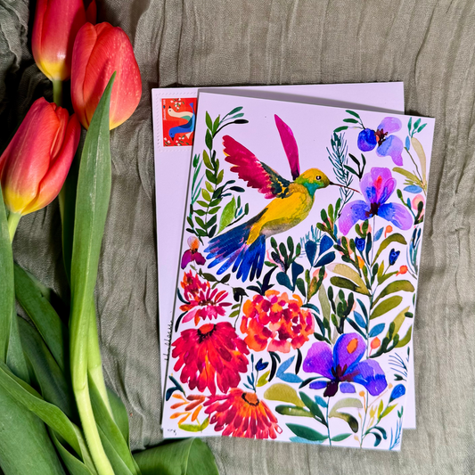 From Solstice, With Love Greeting Card