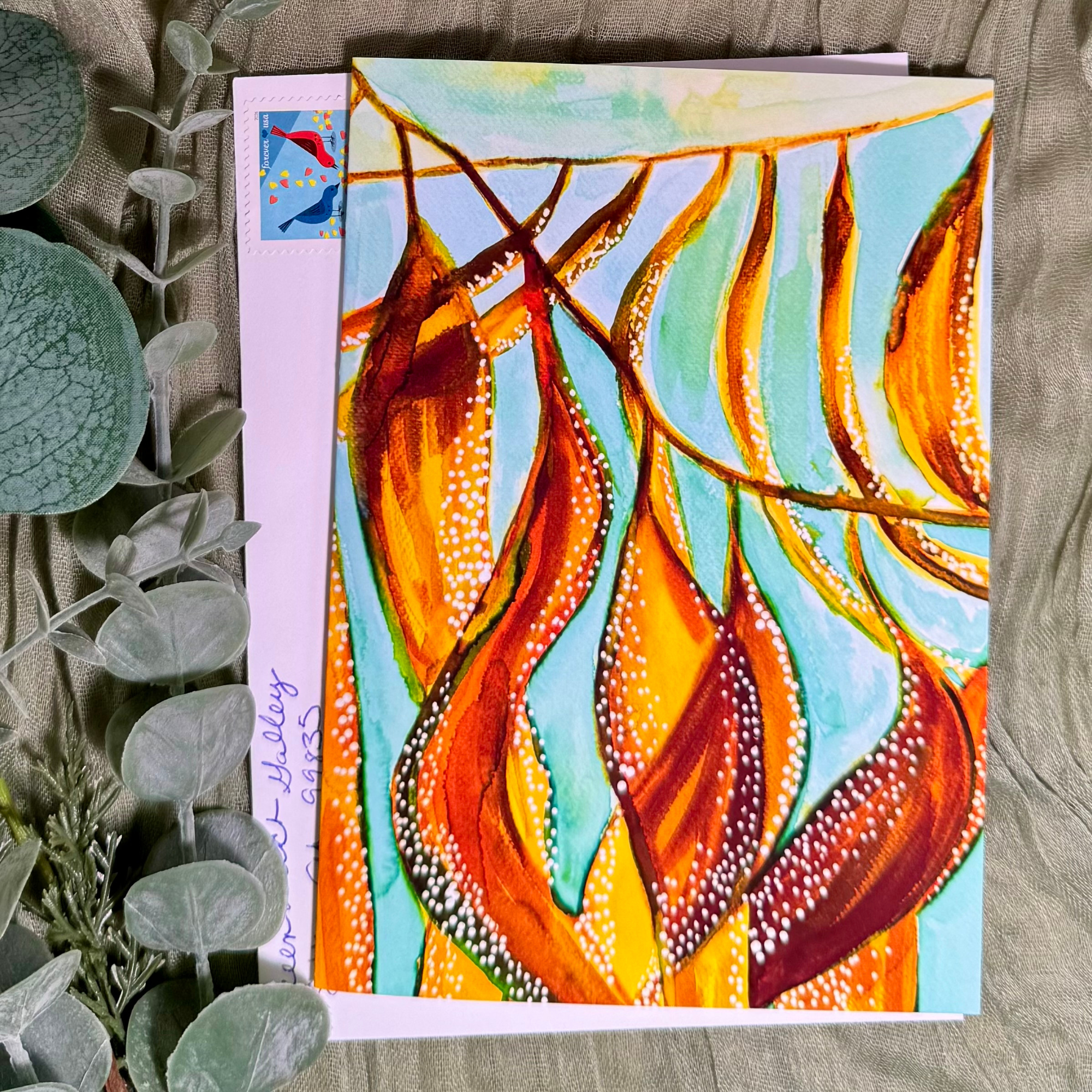 Roe on Kelp Greeting Card