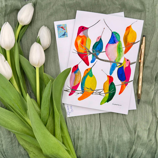 A Little Bird Said Greeting Card